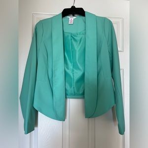 Turquoise blazer